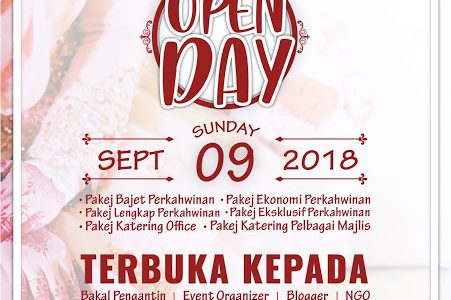 MZ CATERING OPEN DAY (9/9/18)