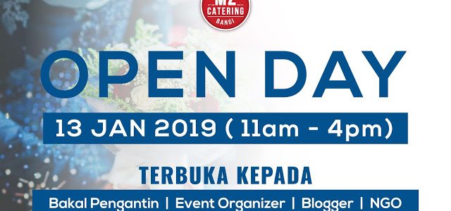 OPEN DAY MZ CATERING!!