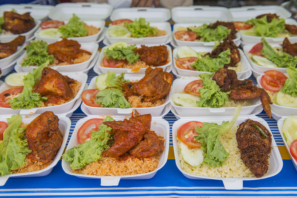 NASI TOMATO AYAM MASAK MERAH - MZ Catering